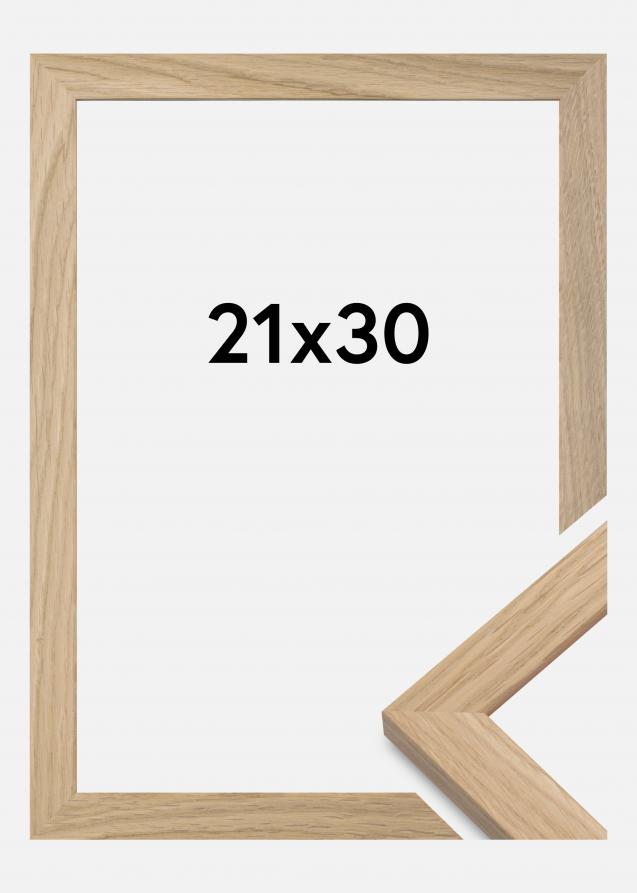 Cornice Oak Wood Vetro acrilico 21x30 cm