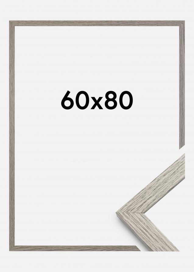 Cornice Stilren Vetro acrilico Grey Oak 60x80 cm