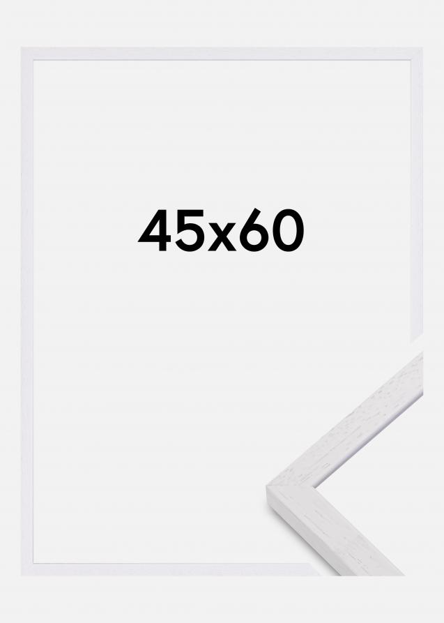Cornice Glendale Opaco Vetro antiriflesso Bianco 45x60 cm