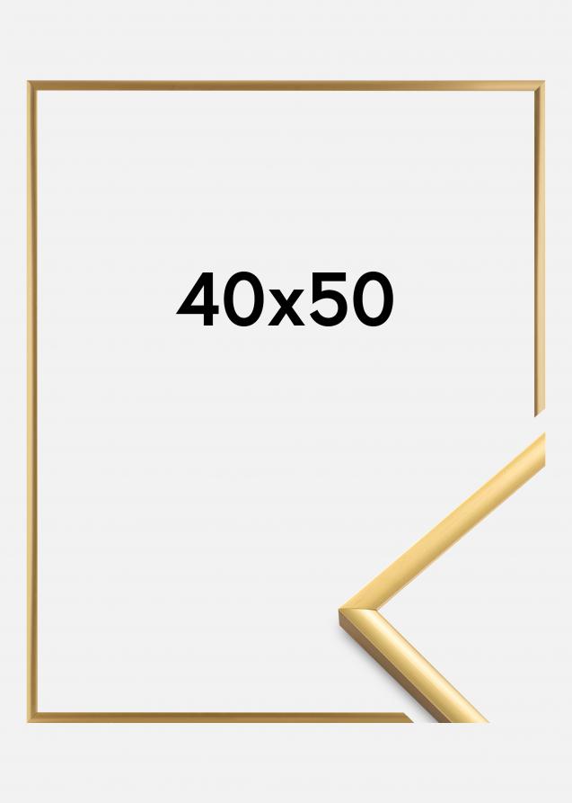 Cornice New Lifestyle Vetro acrilico Shiny Gold 40x50 cm