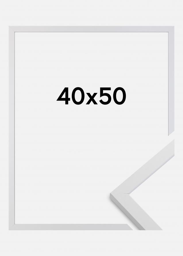 Cornice Trendy Vetro acrilico Bianco 40x50 cm