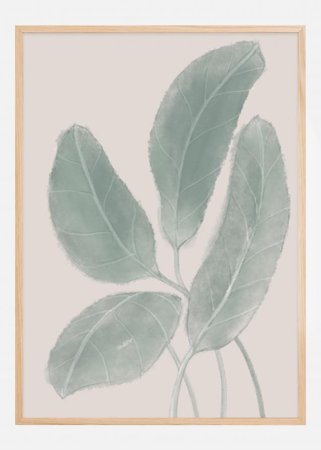 Leaves Watercolor Poster
