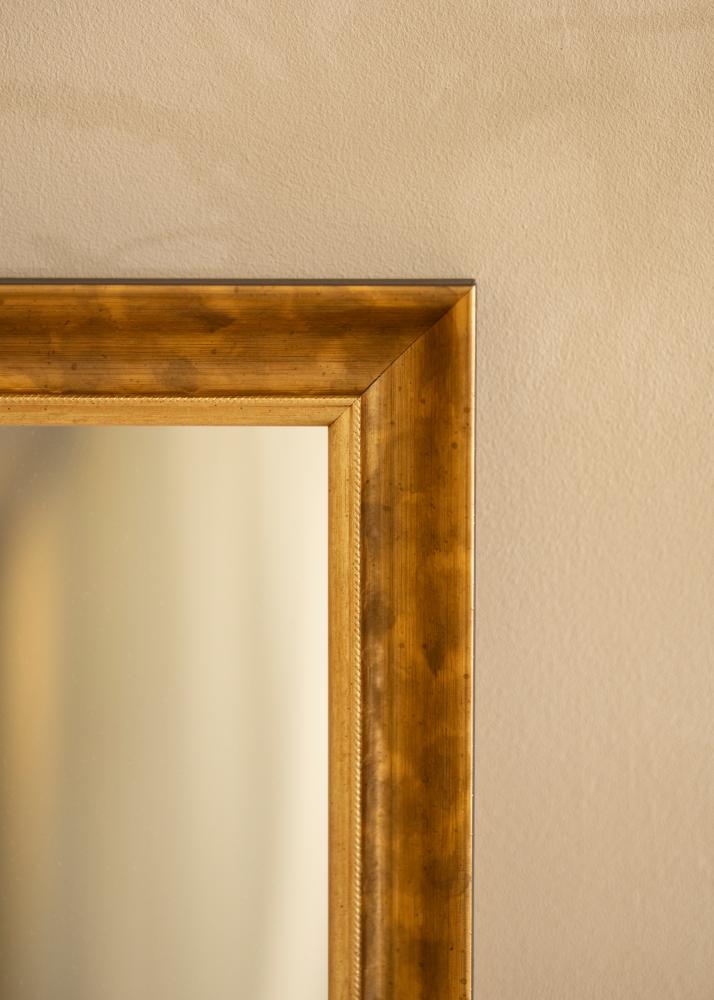 Specchio shammar Oro antico - Misure personalizzate