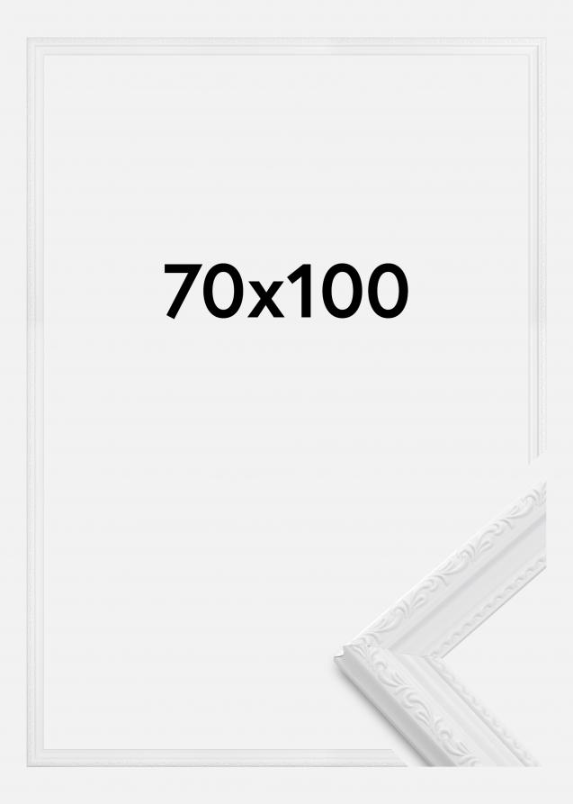 Cornice Abisko Vetro acrilico Bianco 70x100 cm