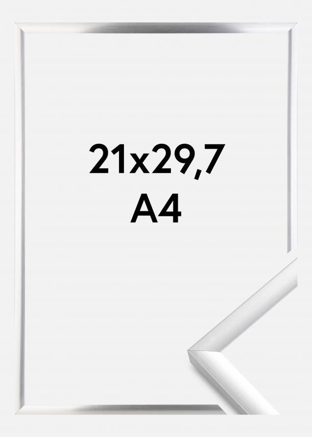 Cornice New Lifestyle Vetro acrilico Argento 21x29,7 cm (A4)