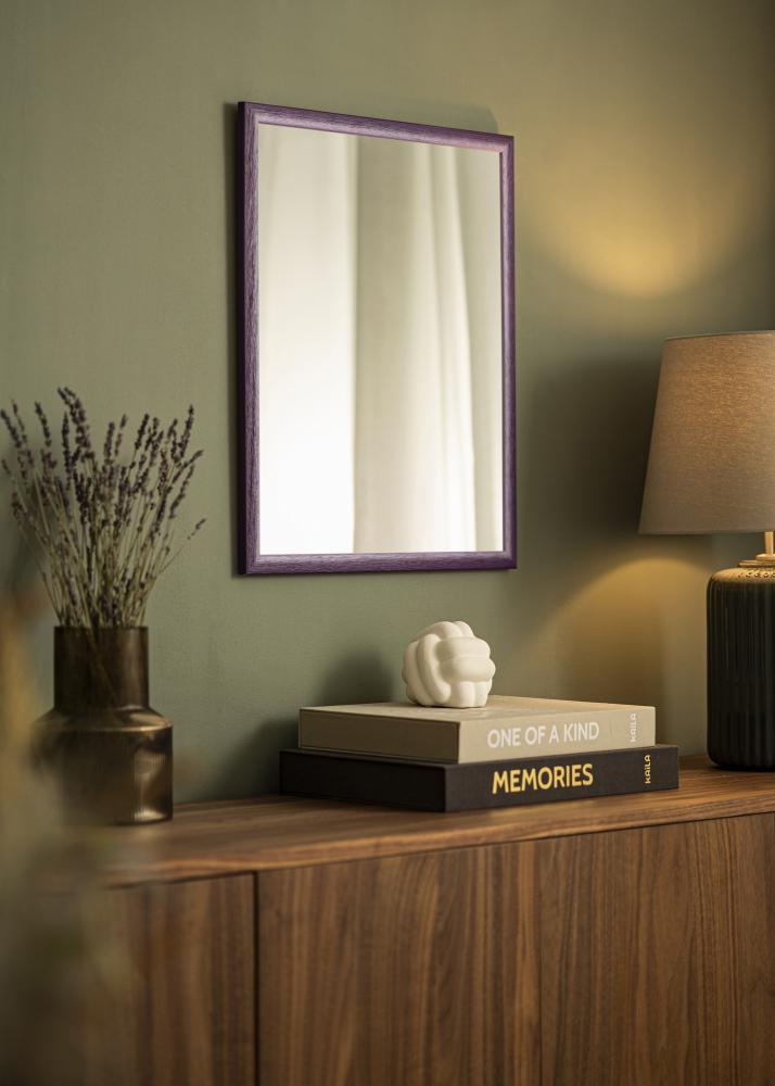 Specchio Cornwall Viola - Misure personalizzate