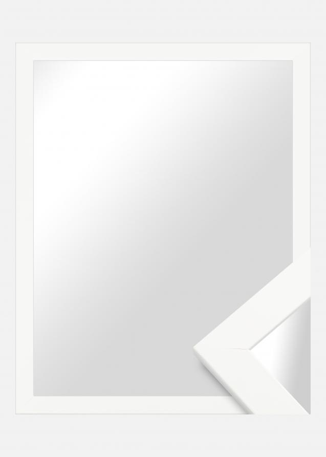 Specchio Trendline Bianco - Misure personalizzate