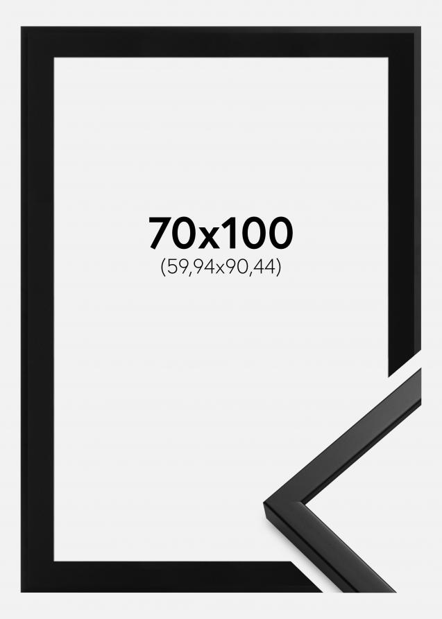 Cornice Oslo Nero 70x100 cm - Passe-partout Nero 24x36 inches