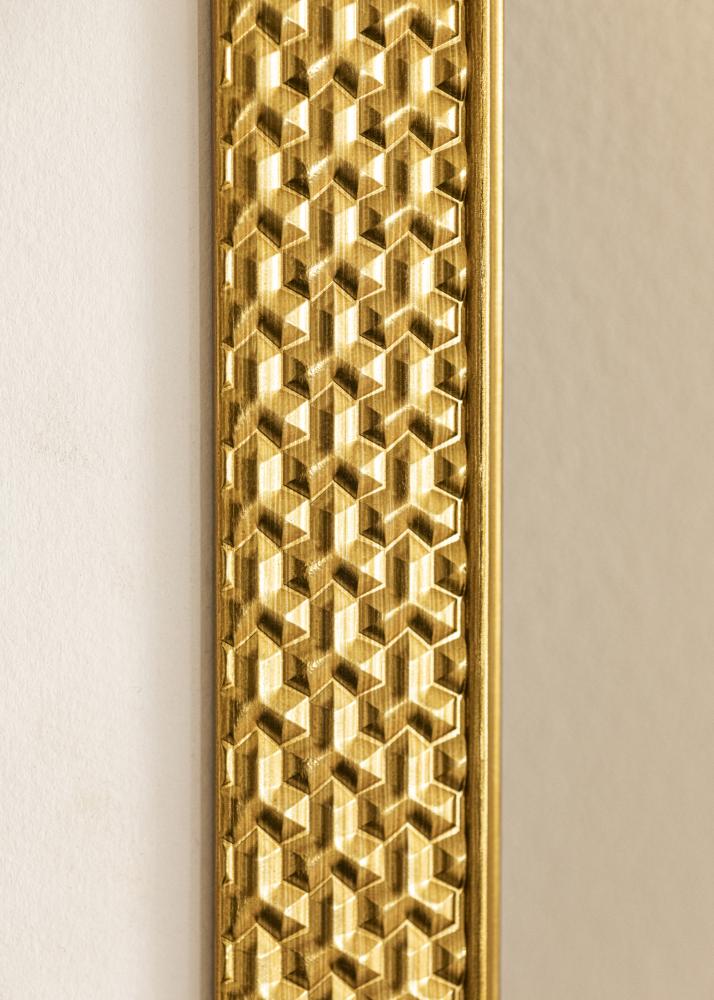 Cornice Grace Vetro acrilico Oro 40x50 cm