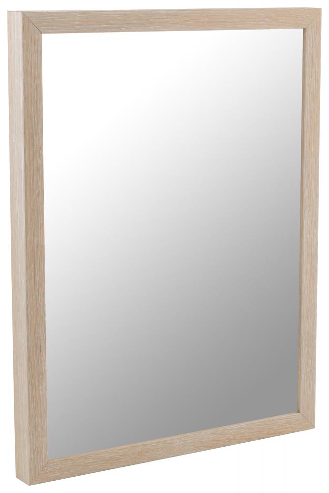 Specchio Bjrk - Rovere sbiancato - Misure personalizzate