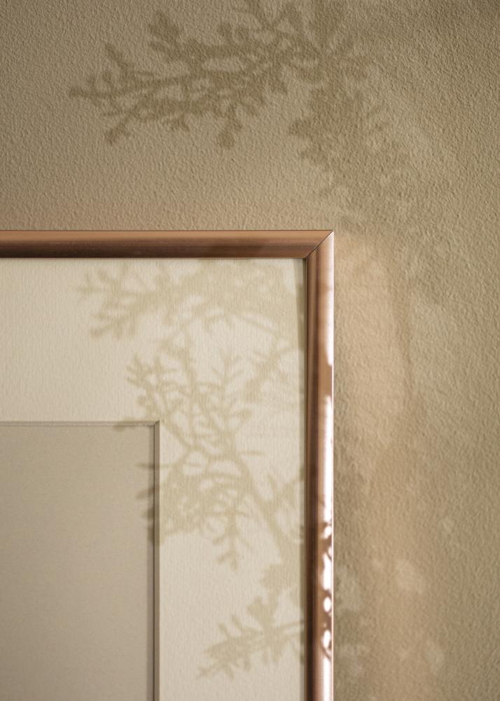 Cornice Scandi Oro rosa 70x100 cm - Passe-partout Bianco 62x85 cm