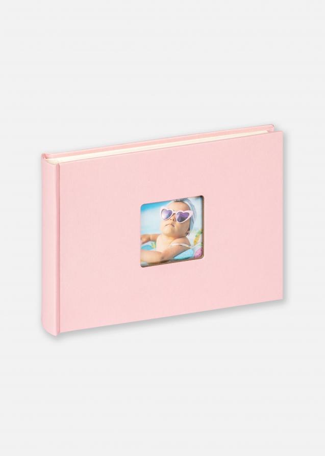 Fun Album per bebè Rosa - 22x16 cm (40 Bianco sidor/20 fogli)