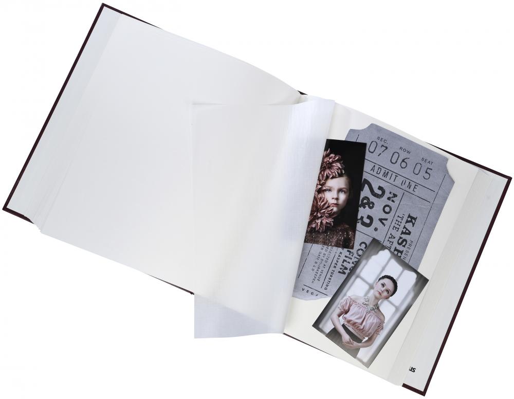 Exclusive Line Maxi Album Nero 30x33 cm (100 Pagine bianche / 50 fogli)