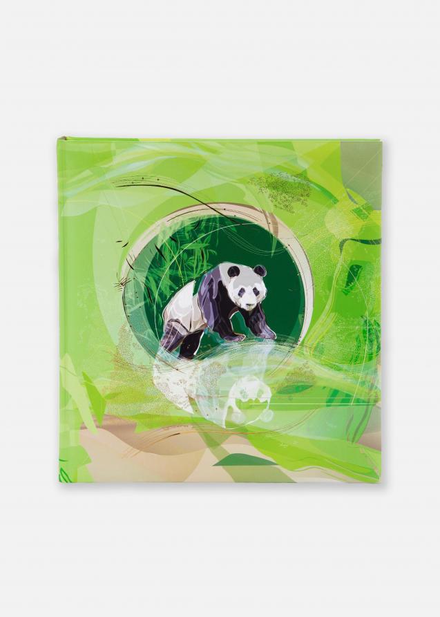 Panda Album fotografico Verde - 30x31 cm (60 Pagine bianche / 30 fogli)