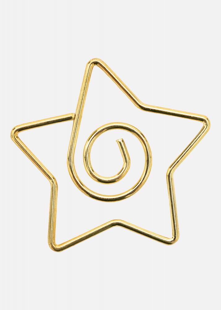 PAC Metallo Paperclip Star Guld