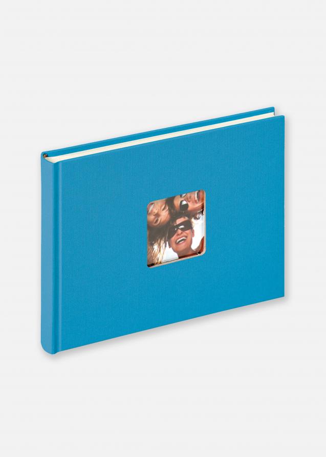 Fun Album Blu cielo - 22x16 cm (40 Pagine bianche / 20 fogli)