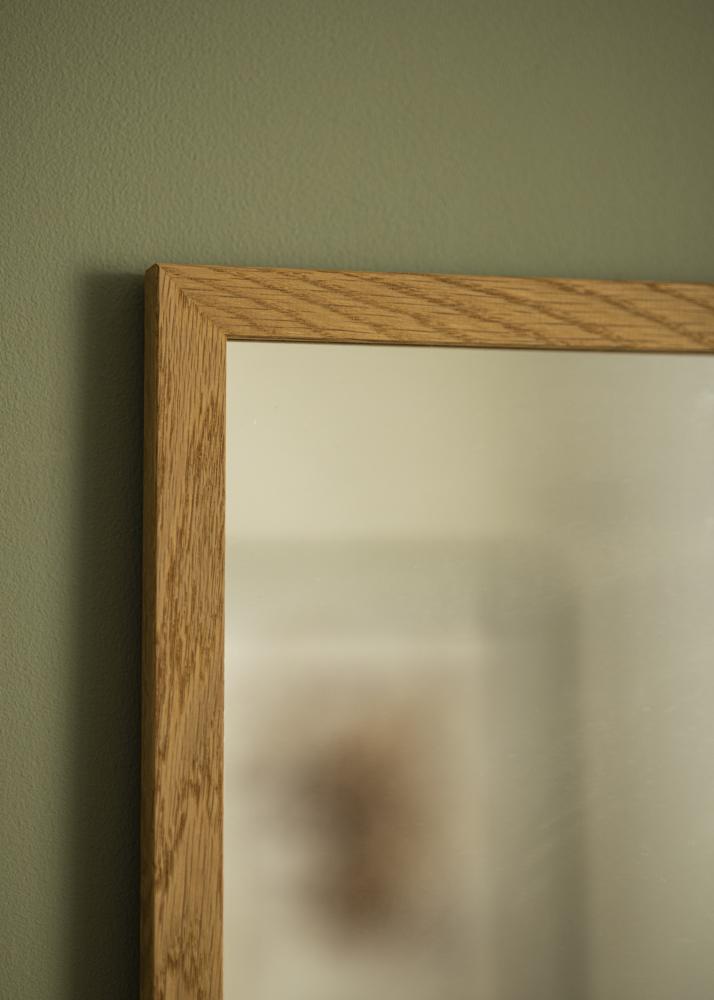 Specchio Solid Oak 70x70 cm