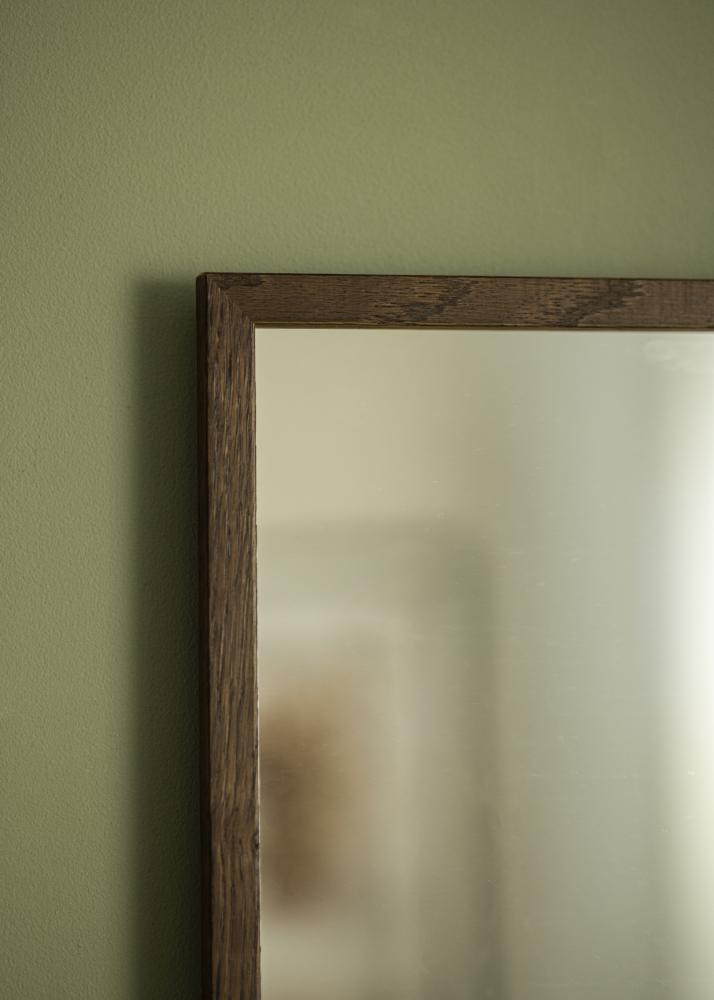 Specchio Solid Smoked Oak 40x80 cm