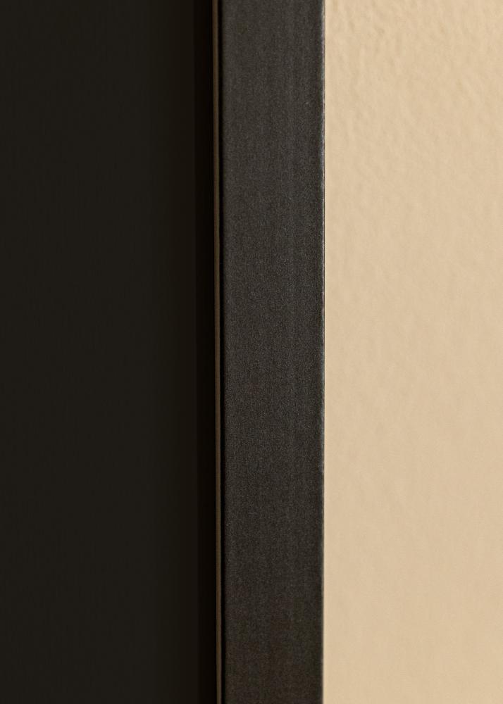 Cornice Selection Nero 40x50 cm - Passe-partout Nero 29,7x42 cm (A3)
