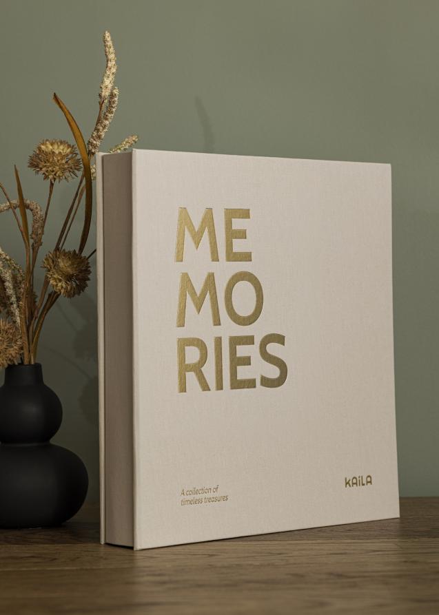 KAILA Album fotografico Memories Cream - 600 Immagini in formato 10x15 cm