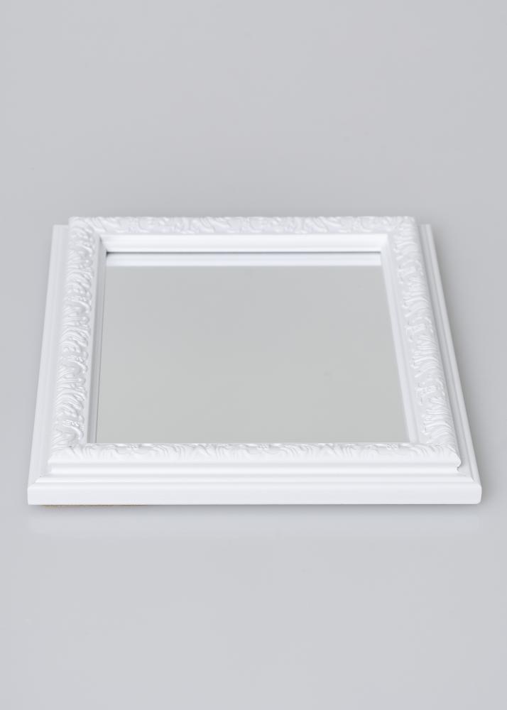 Specchio Nostalgia Bianco 15x20 cm