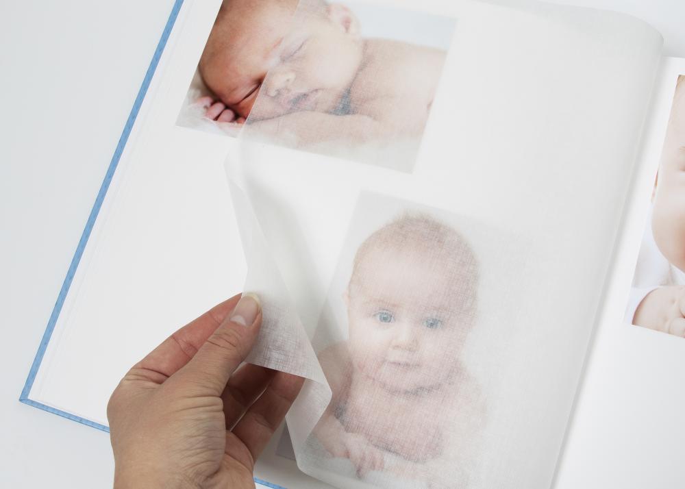 Estrella Album per beb Blu - 28x30,5 cm (50 Pagine bianche / 25 fogli)