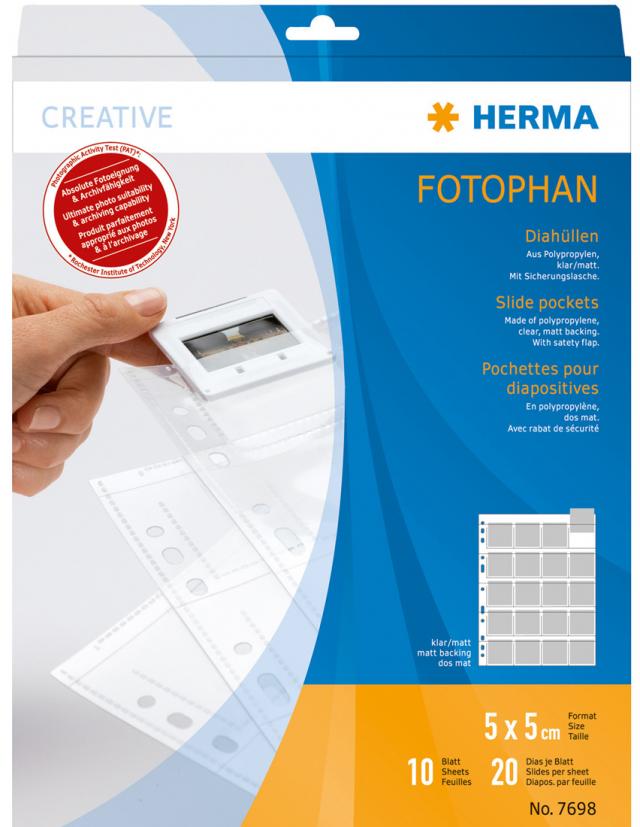 Herma Fogli porta diapositive - 10 blad