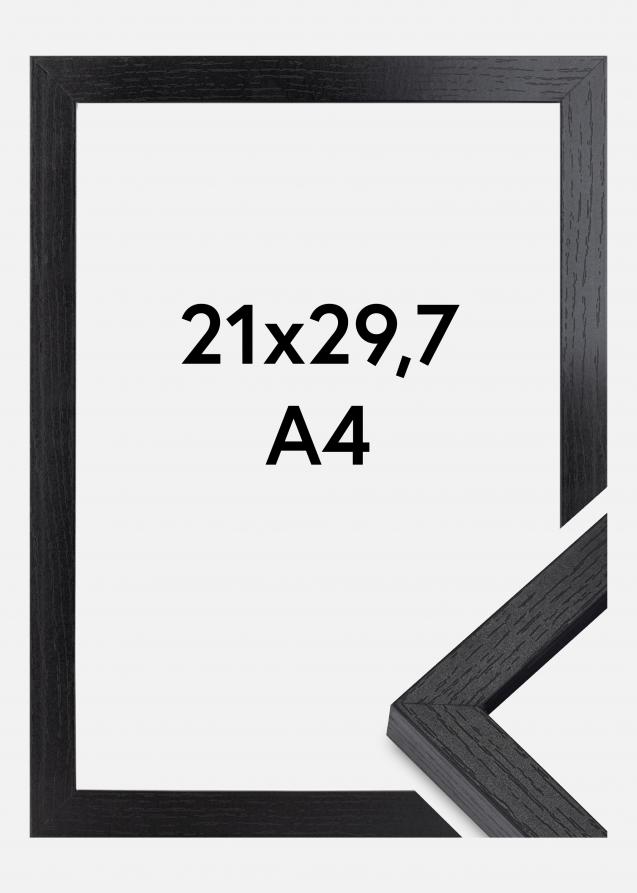 BGA Cornice profonda Vetro acrilico Nero 21x29,7 cm (A4)
