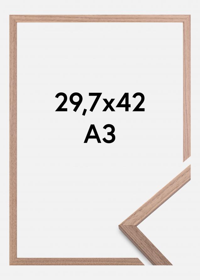 Cornice Edsbyn Vetro acrilico Noce chiaro 29,7x42 cm (A3)