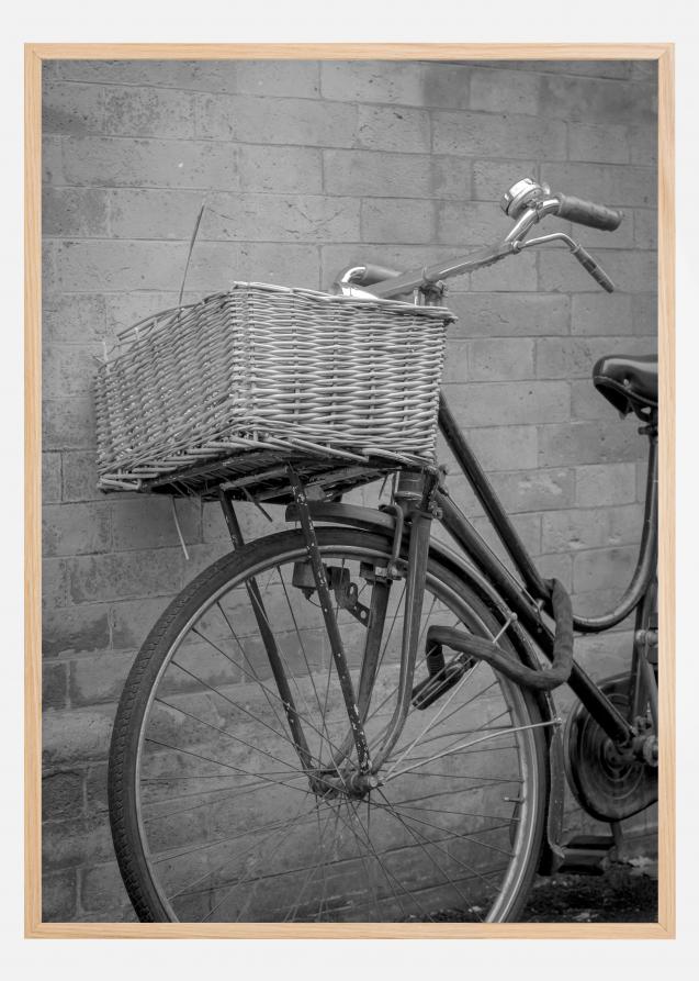 Poster cestino bicicletta