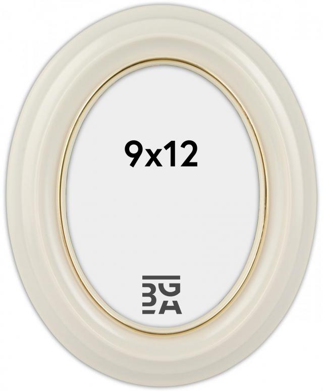Eiri Mozart Ovale Bianco 9x12 cm
