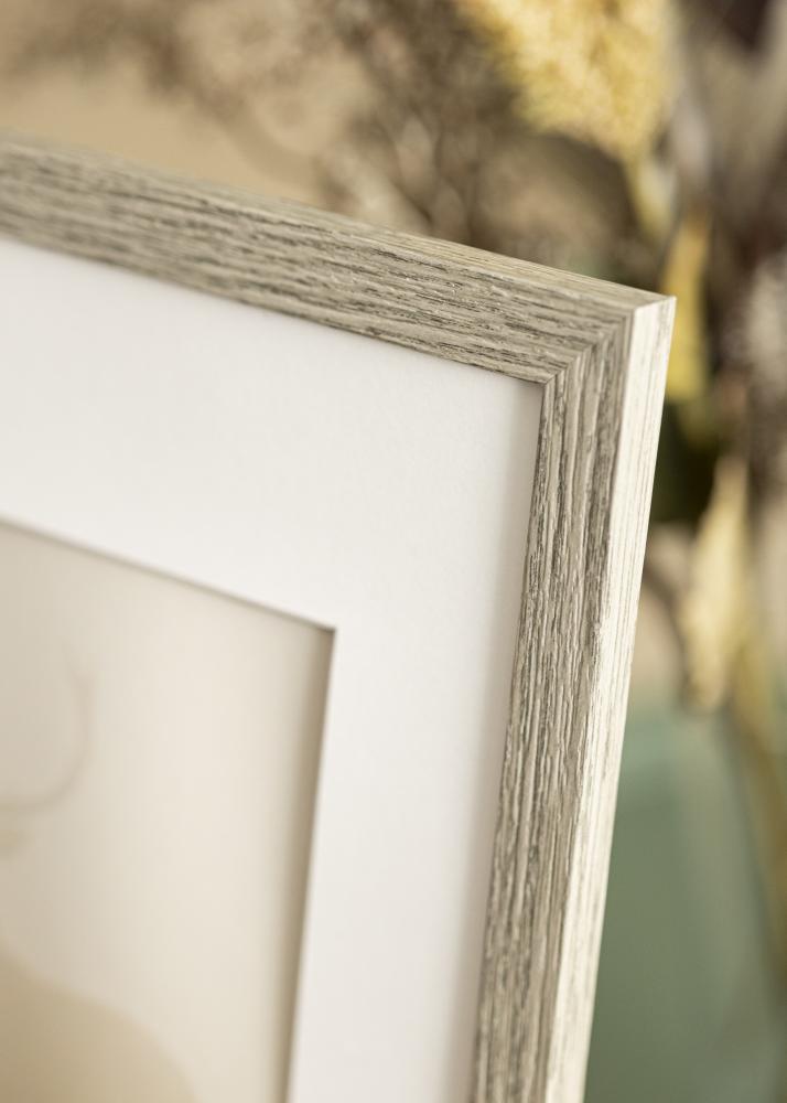 Cornice Stilren Vetro acrilico Grey Oak 40x60 cm