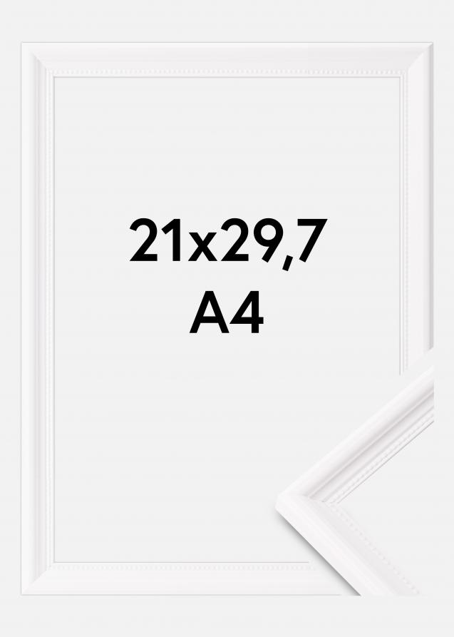Cornice Gala Vetro acrilico Bianco 21x29,7 cm (A4)