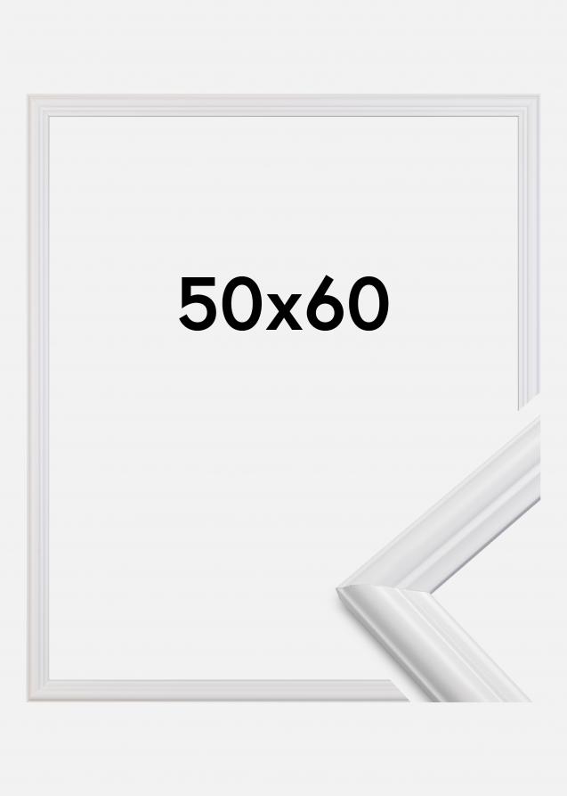 Cornice Siljan Vetro acrilico Bianco 50x60 cm