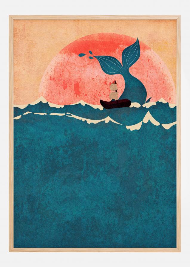 Poster balena blu