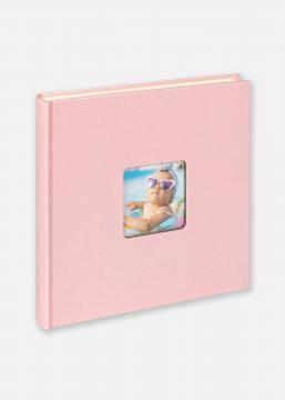 Fun Album per beb Rosa - 26x25 cm (40 Bianco sidor/20 fogli)
