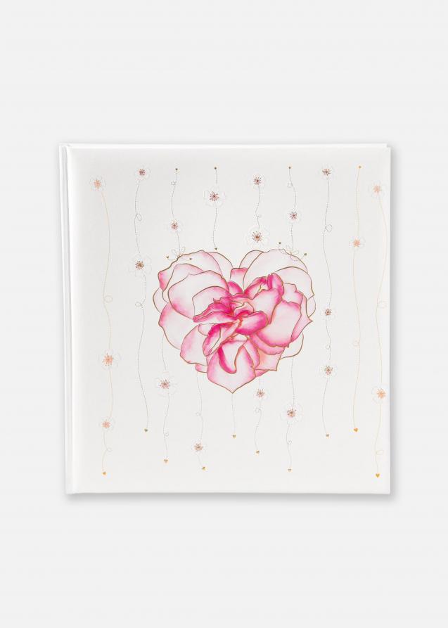 Scent of Roses Album di matrimonio - 30x31 cm (60 Pagine bianche / 30 fogli)