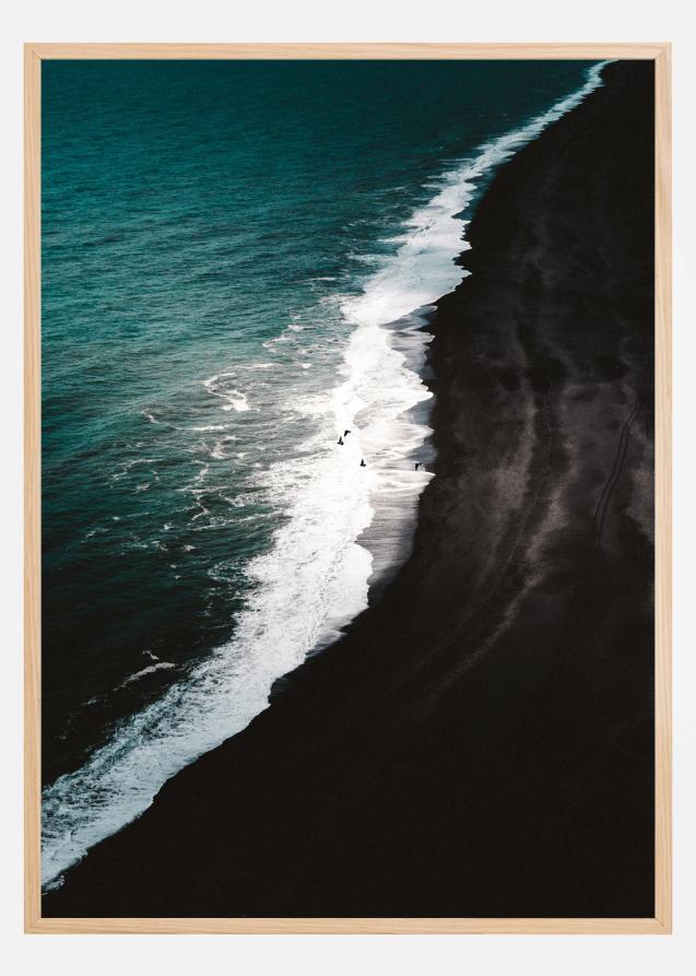 Poster Spiaggia Nera