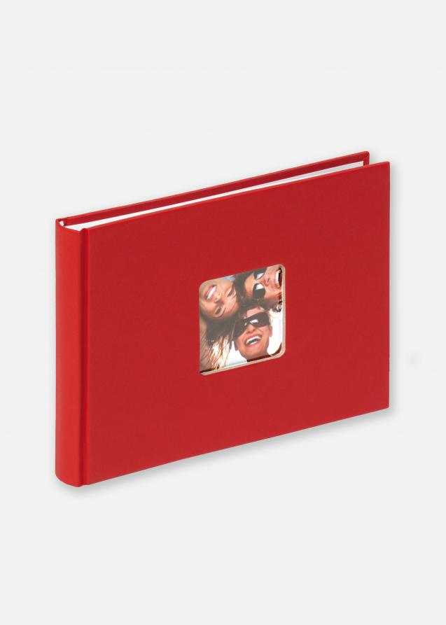 Fun Album Rosso - 22x16 cm (40 Pagine bianche / 20 fogli)