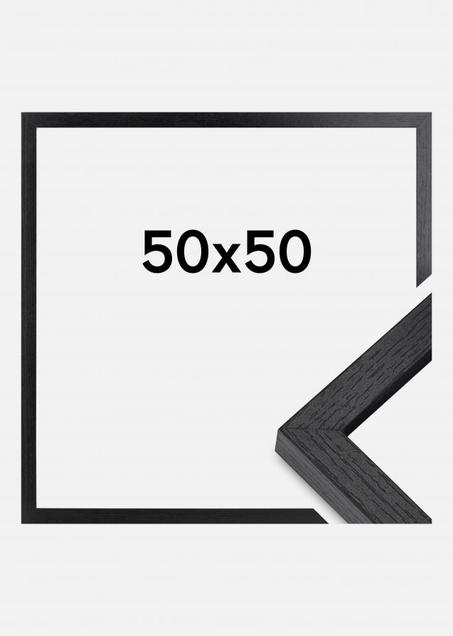 BGA Cornice profonda Vetro acrilico Nero 50x50 cm