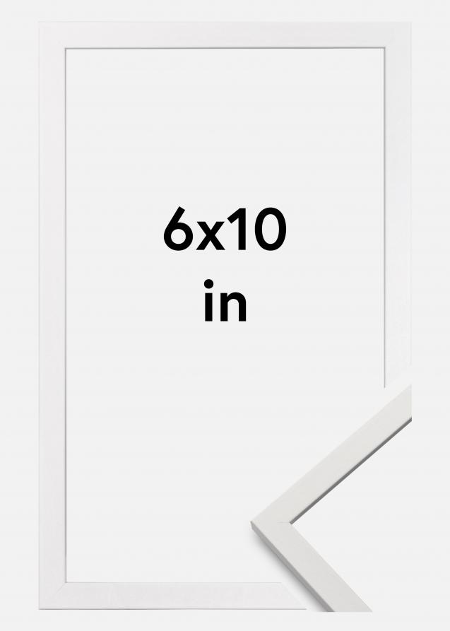 Cornice Edsbyn Vetro acrilico Bianco 6x10 inches (15,24x25,4 cm)