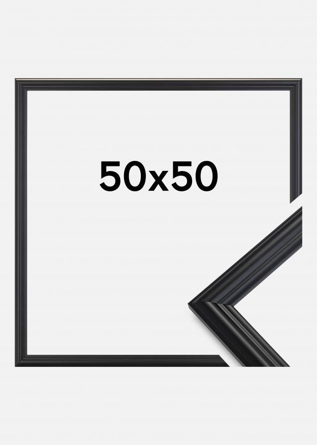 Cornice Siljan Vetro acrilico Nero 50x50 cm