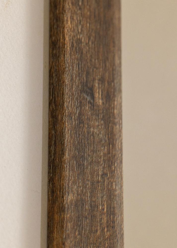 Cornice Fiorito Vetro acrilico Washed Oak 40x50 cm