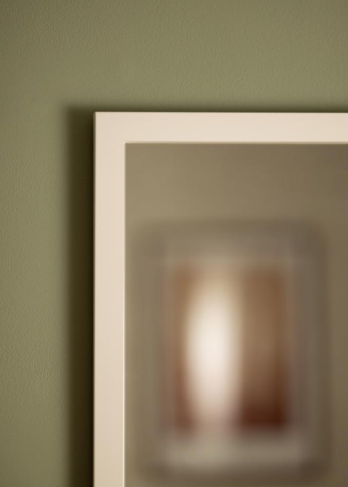 Specchio White Wood 70x100 cm