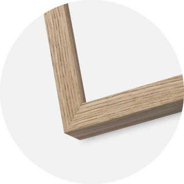 Cornice Amanda Scatola Vetro acrilico Rovere 70x100 cm