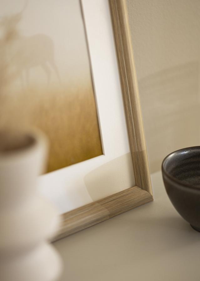 Cornice Västkusten Vetro acrilico Quercia 28x35 cm