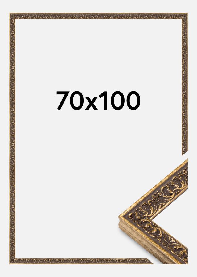 Cornice Amber Acrilico Argento 70x100 cm