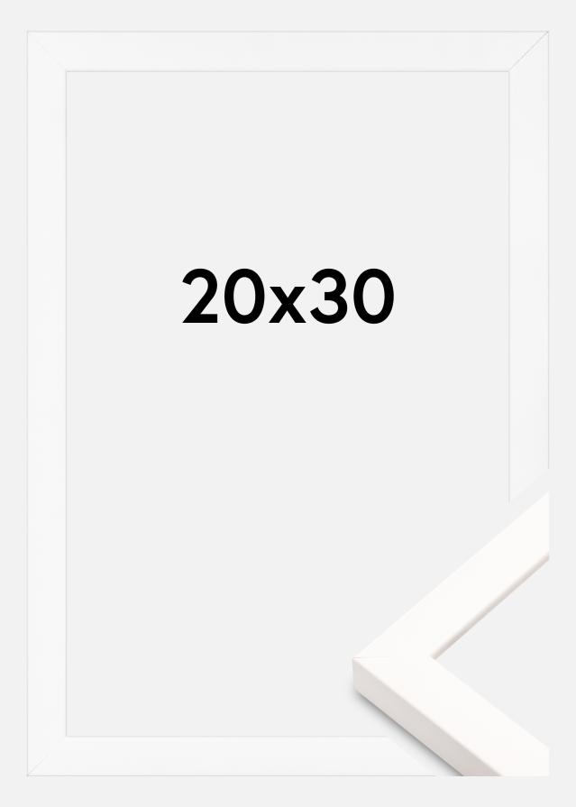 Cornice Brooke Acrilico Bianco 20x30 cm