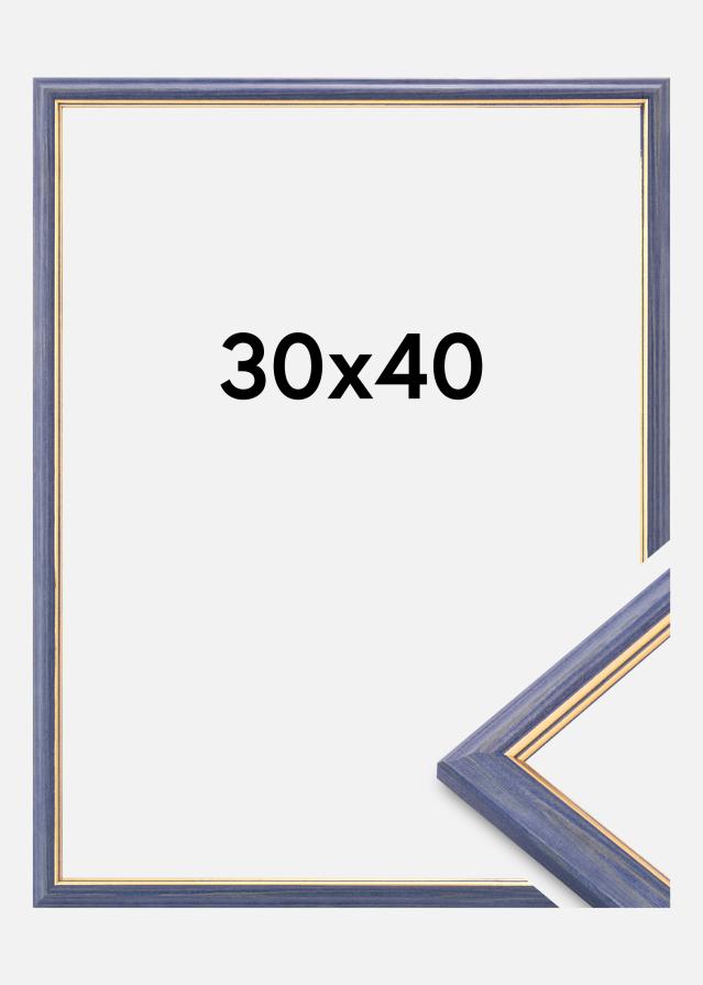 Cornice Claudia Akrylglas Blu 30x40 cm