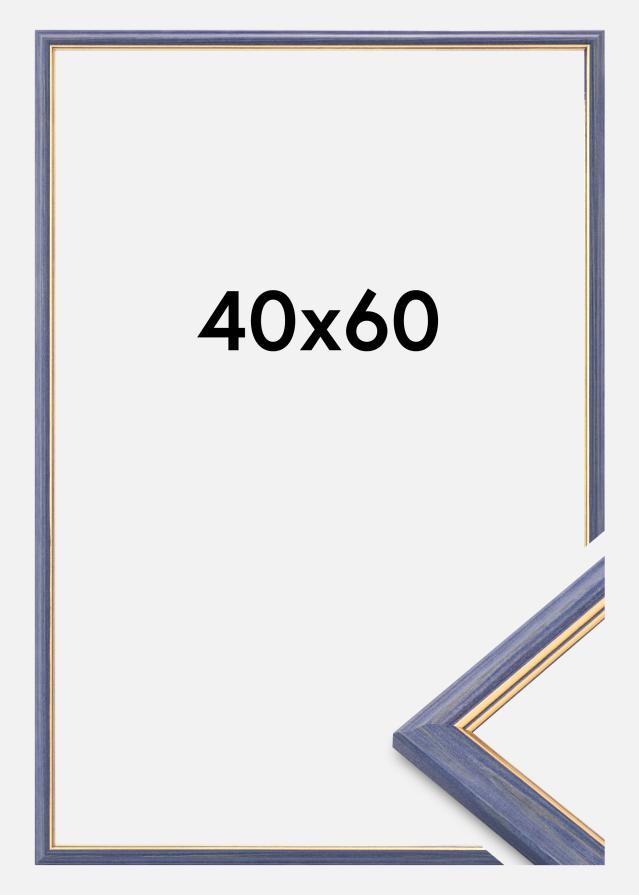 Cornice Claudia Acrilico Blu 40x60 cm